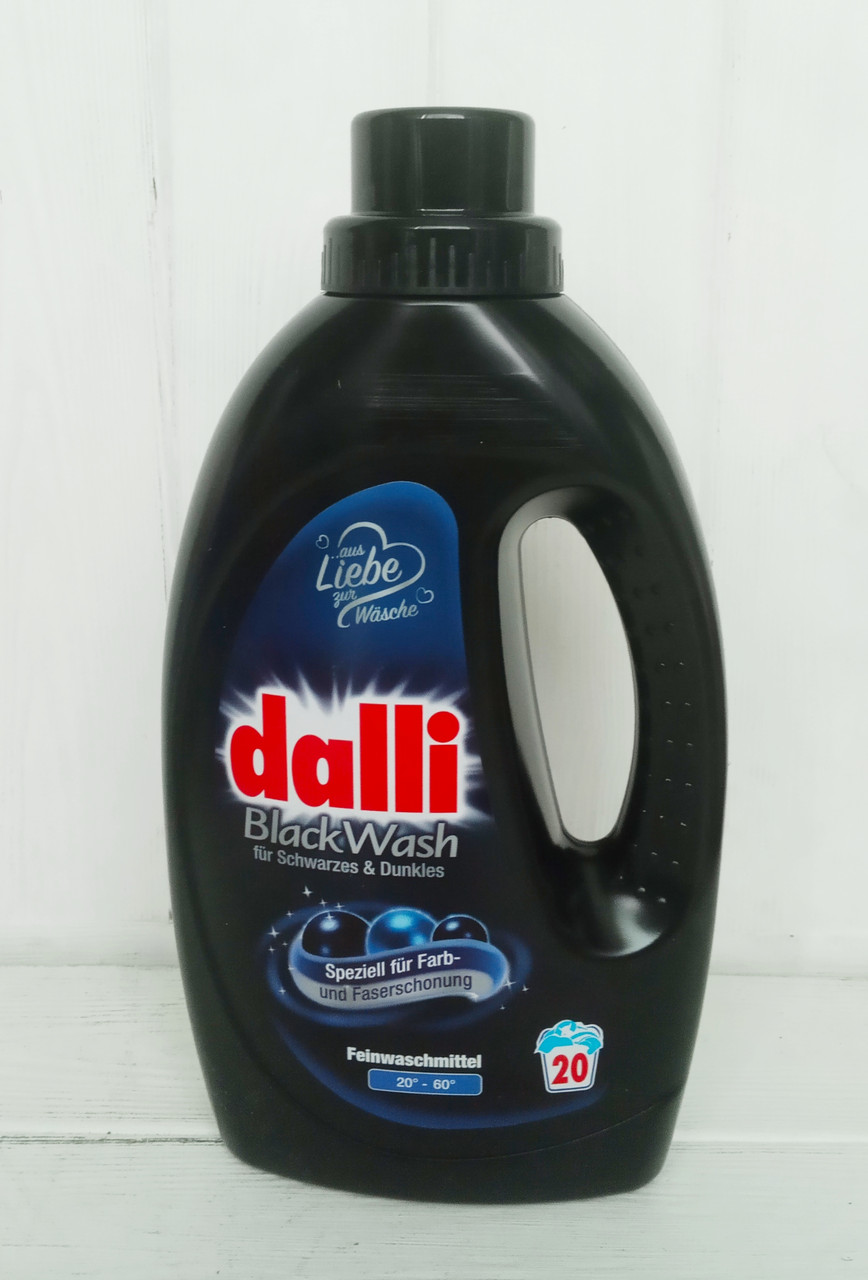 Гель для стирки черных и темных Dalli Black Wash 1 . 1 л 20 стирок ...
