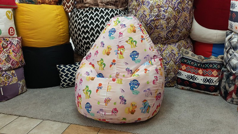 

Кресло мешок iPuff "Little Pony" Флок XXXL (100х135 см)