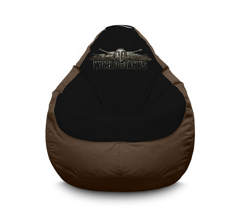 

Кресло мешок iPuff "World of Tanks. Logo" Оксфорд XXL (90х125 см) Коричневый
