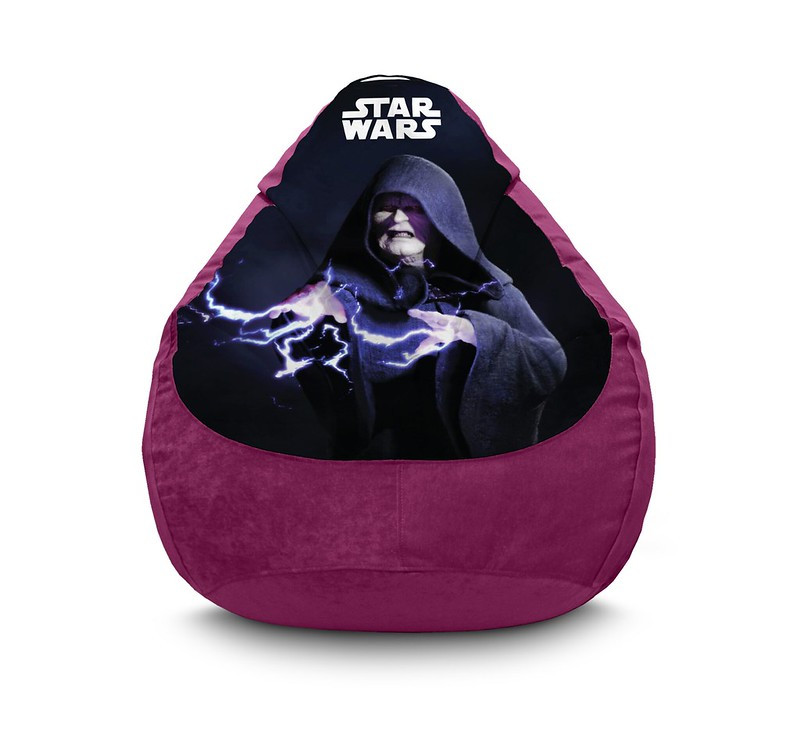 

Кресло мешок iPuff "Star Wars. Darth Sidious" Флок XXXL (100х135 см) Бордовый