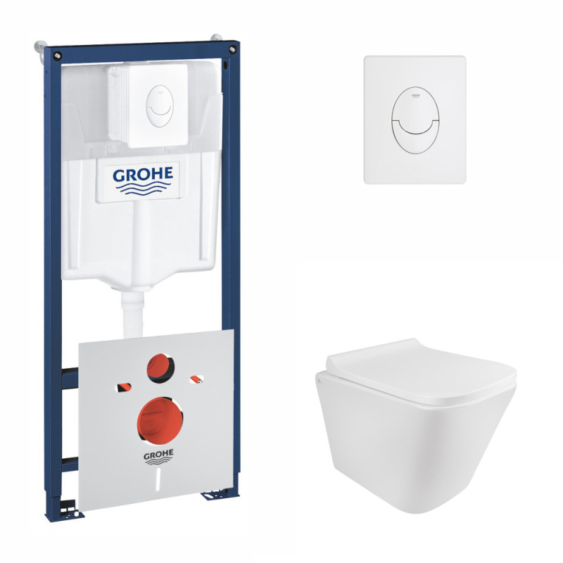 

Комплект инсталляция 4 в 1 Grohe Rapid SL 38722001 и унитаз с сиденьем Qtap Tern QT1733052ERW (SD00042979)