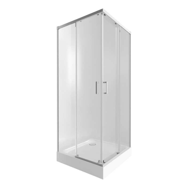 

Душевая кабина Qtap Taurus 90х90 см WHI1099SC6 Clear с поддоном Unisquare 309915 (SD00042341)