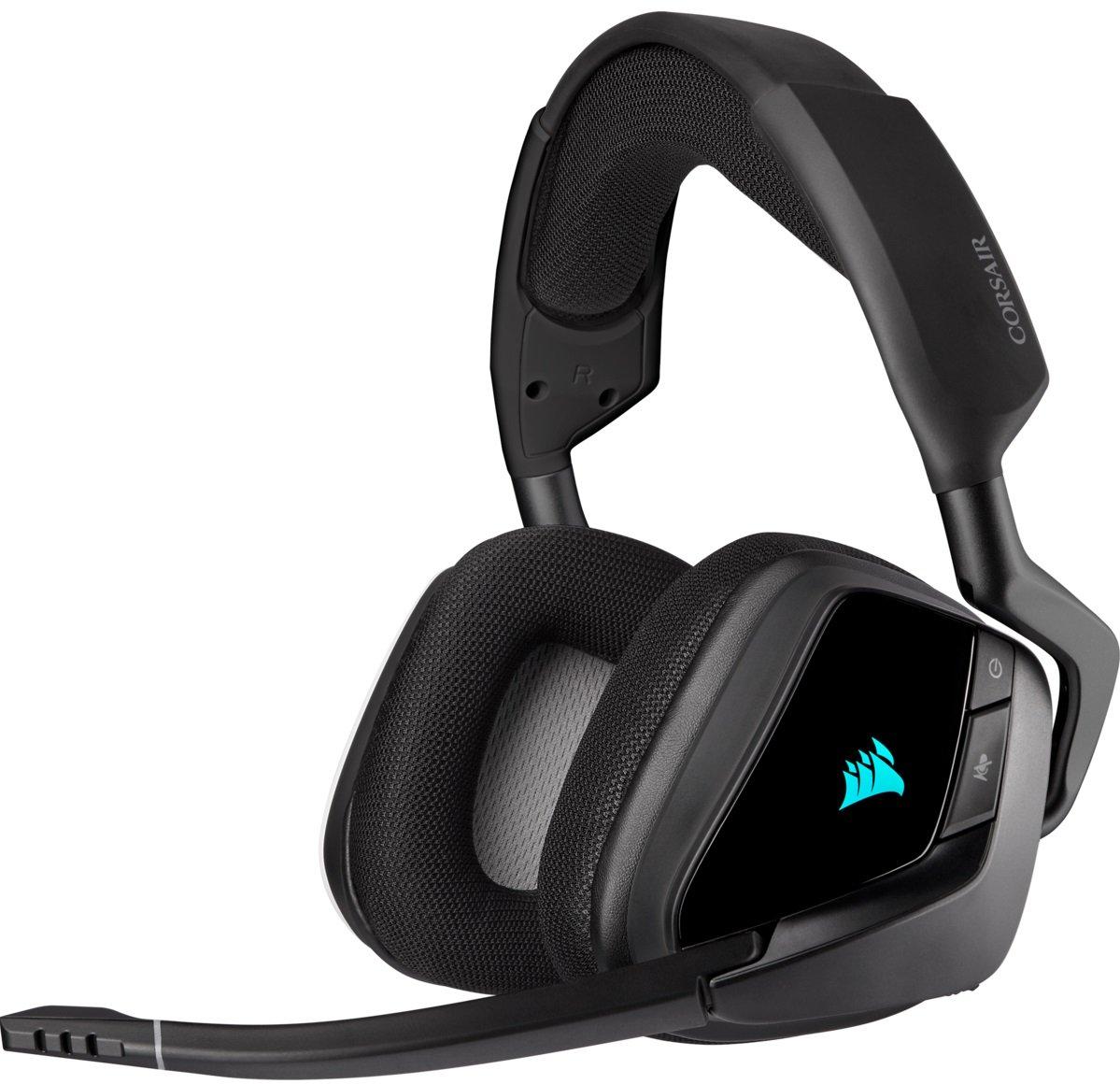 

Наушники с микрофоном CORSAIR Void RGB Elite Wireless black