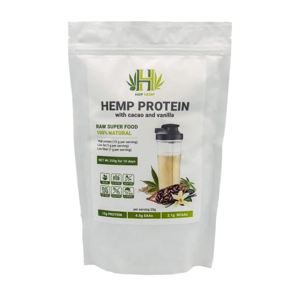 

Протеин HOP HEMP конопляный с натуральным какао и ванилью 250 г