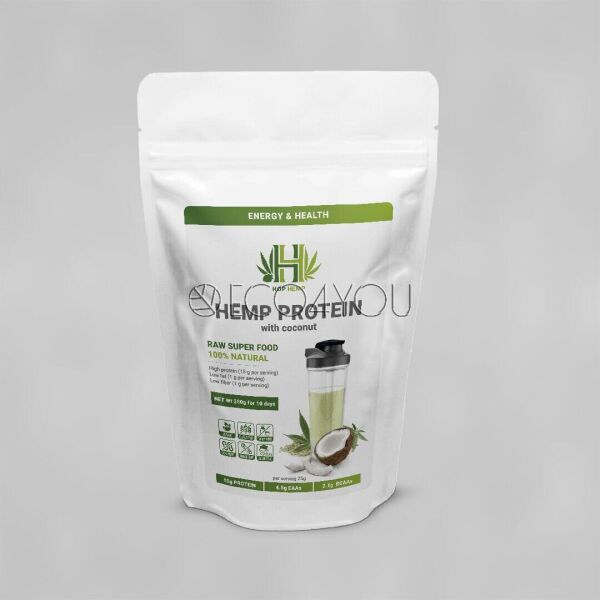 

Растительный органический протеин HOP HEMP с кокосом 250 г