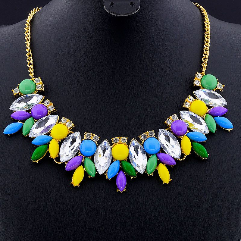 

Колье Sunstones цветное длина 45 см. 030867