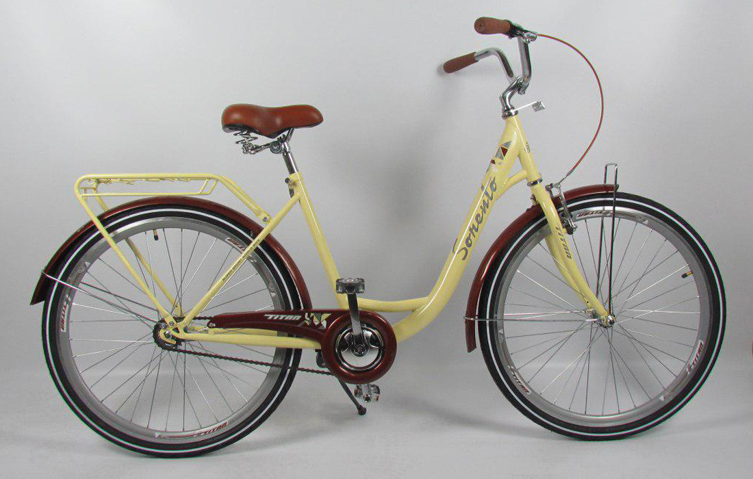 

ВЕЛОСИПЕД TITAN SORENTO 26" 18" Бежево-коричневый