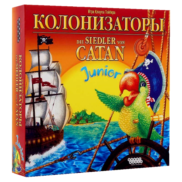 

Настольная игра Hobby World Колонизаторы Junior (Catan Junior) Катан ( 1270 )