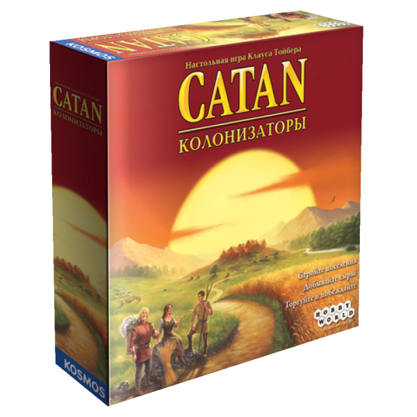 

Настольная игра Hobby World Колонизаторы (CATAN) катан ( 1576 )