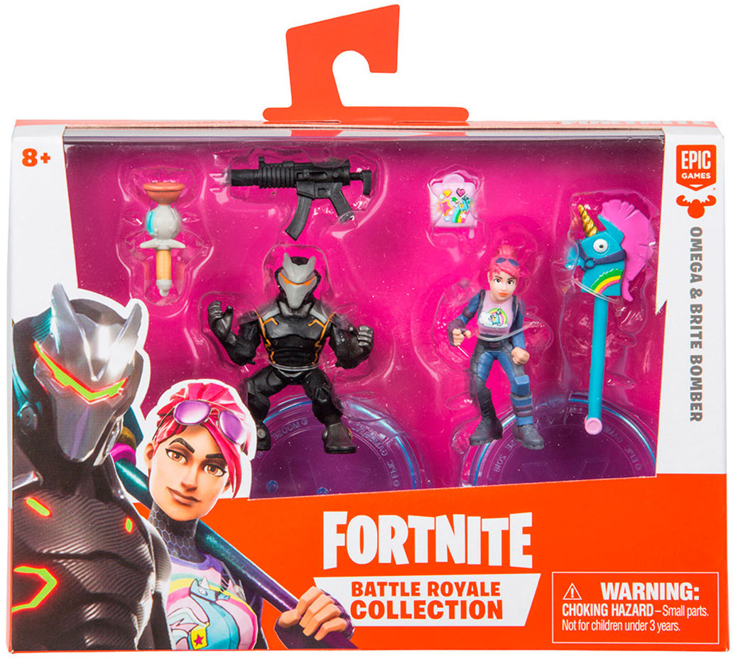 

Набор из 2 фигурок Fortnite Бомбистка-идеалистка и Омега (63534) (6900006511347)
