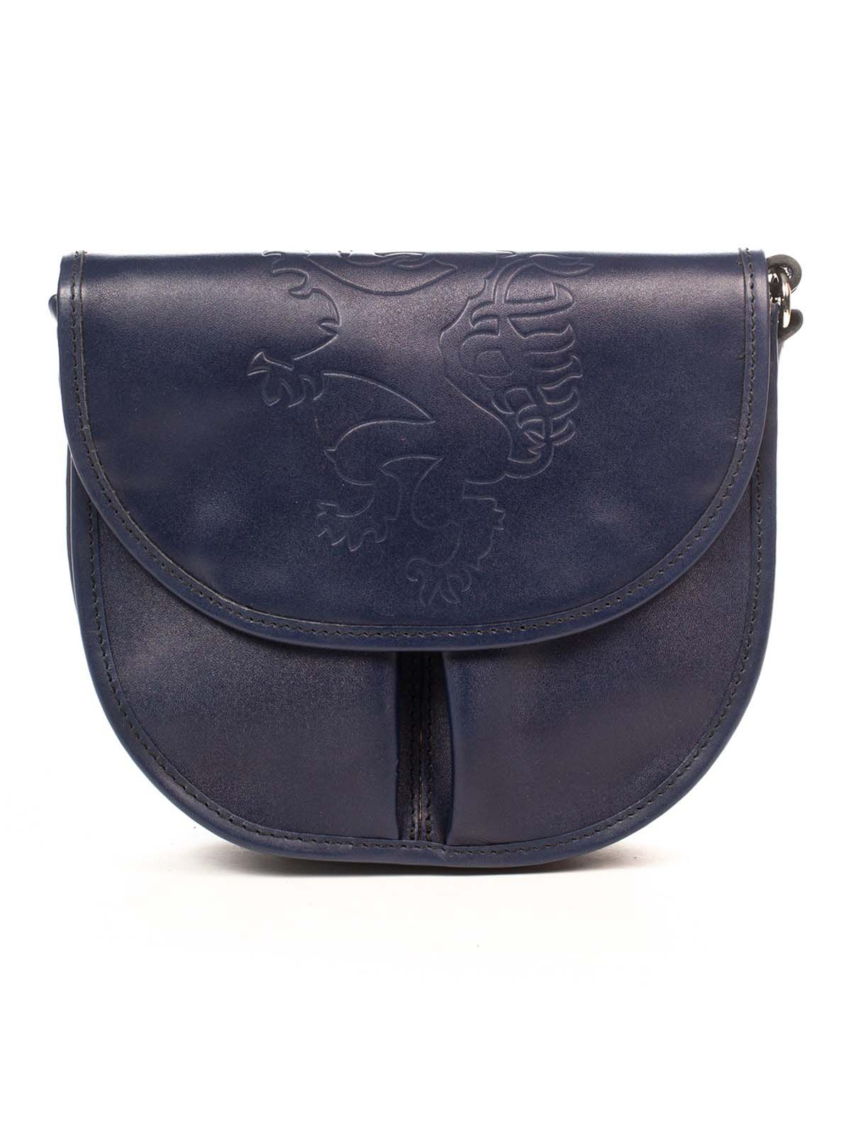 

Клатч Italian Bags STK_SM_8481_blue Кожаный Синий