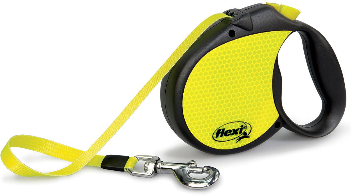 

Поводок-рулетка Flexi Neon L 5 м Черный