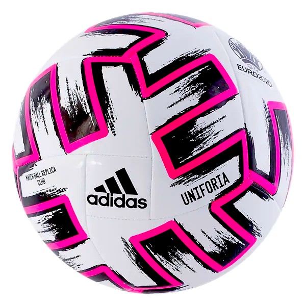 

Мяч футбольный Adidas Uniforia Euro 2020 Club FR8067 №4 Белый