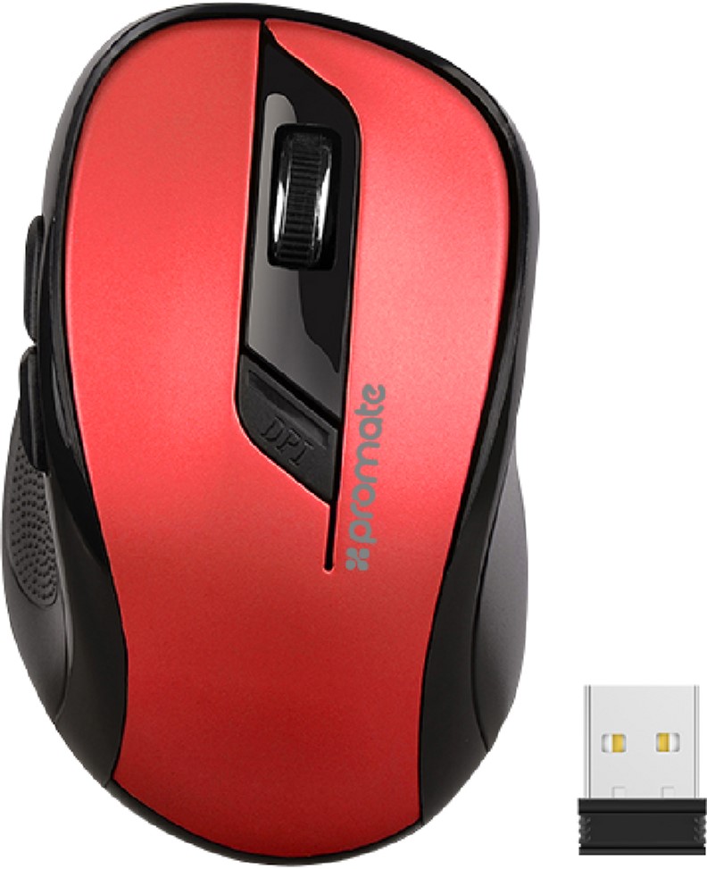 

Мышь Promate Clix-7 Wireless Black/Red (clix-7.red)