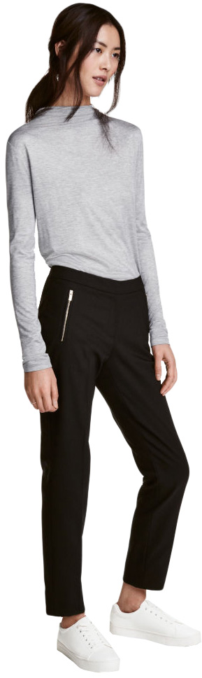 

Брюки H&M 4591625 38 Черные