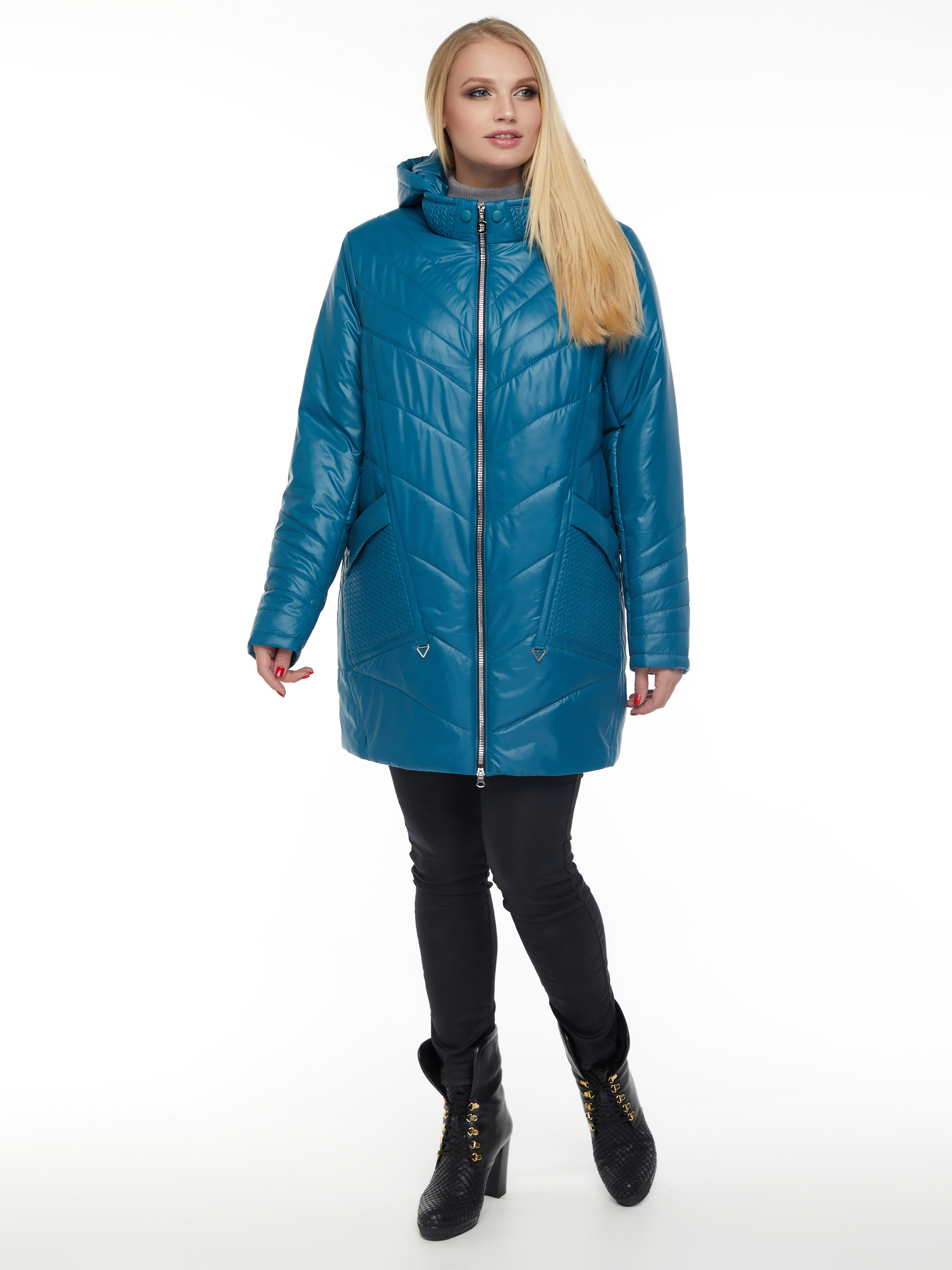 

Куртка Miledi 100556 60 Бирюзовая
