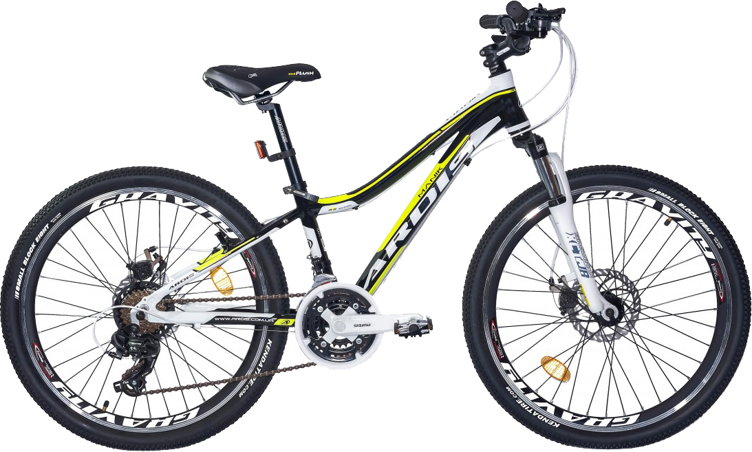 

Велосипед Ardis Manik 24" 12" 2021 Черно-зеленый (0233-З)
