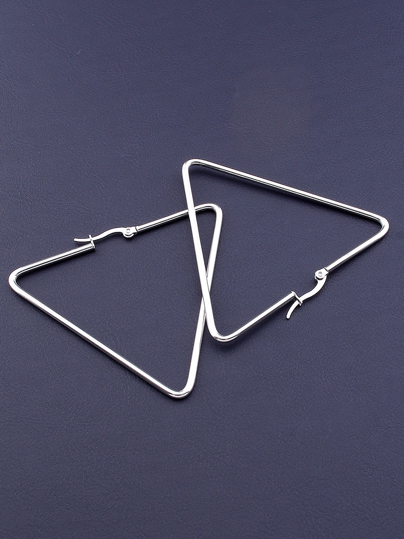 

Серьги 'FJ' 60х60мм. 080263