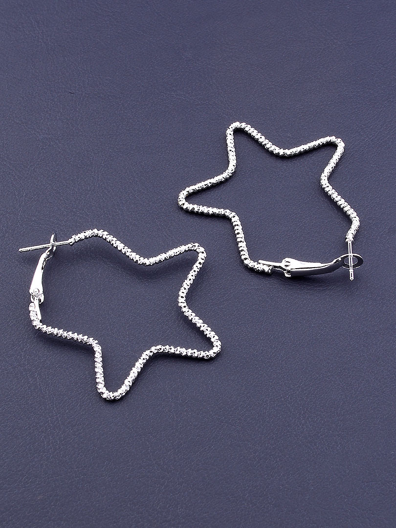 

Серьги 'FJ' 40х40мм. 080259