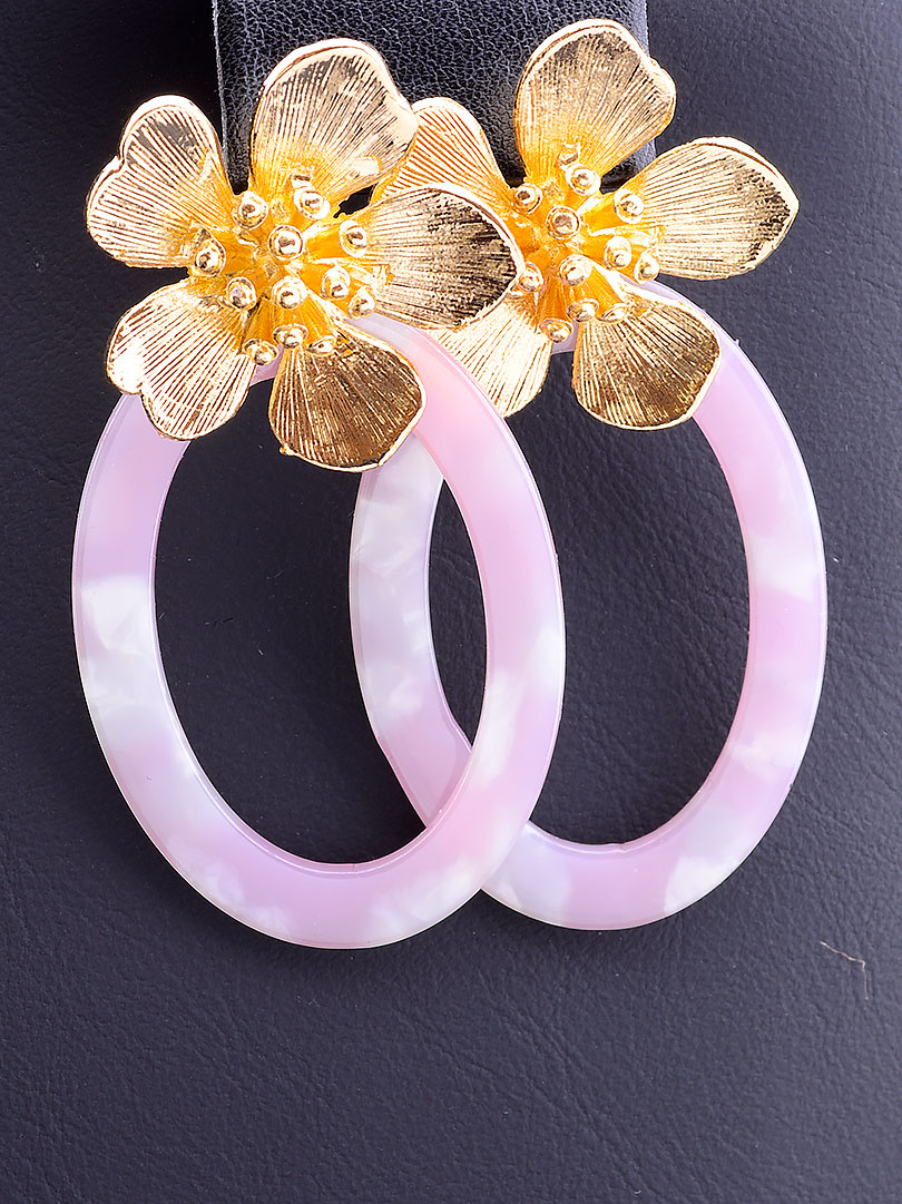 

Серьги Пластик 'FJ' 074831