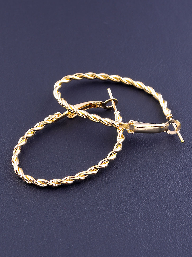 

Серьги 'Fashion' 38х2мм. 090039