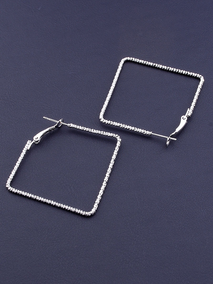 

Серьги 'FJ' 38х38мм. 080277