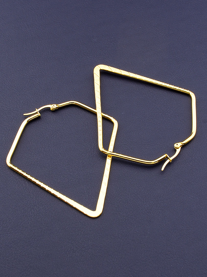 

Серьги 'FJ' 60х50мм. 080232