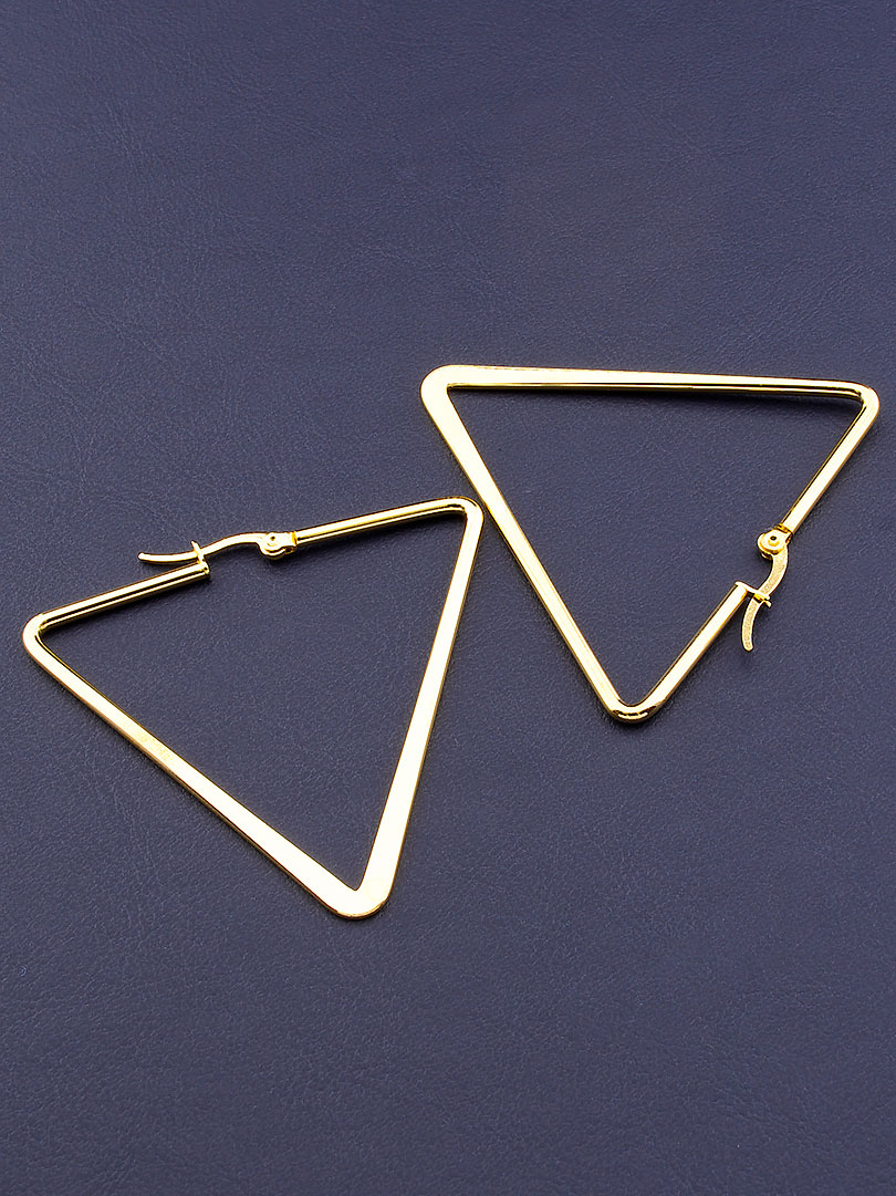 

Серьги 'FJ' 40х40мм. 080224