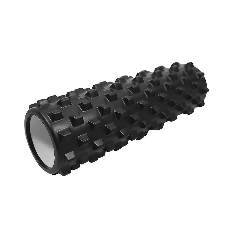 

Массажный валик ролик для йоги и фитнеса Dobetters Rumble Roller Black 45*15 см