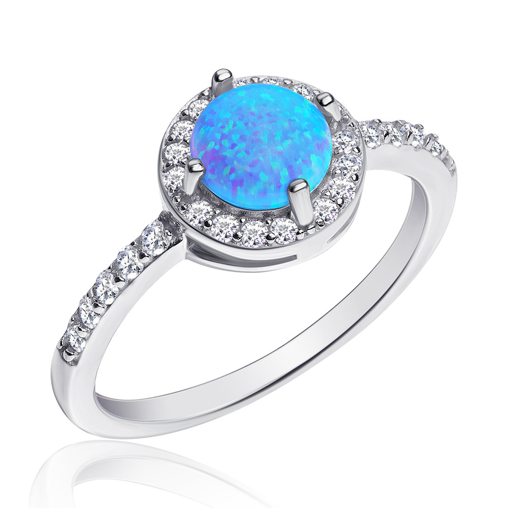 

Серебряное кольцо Сильвекс 925 17 (КК2ОпГФ/437-17)
