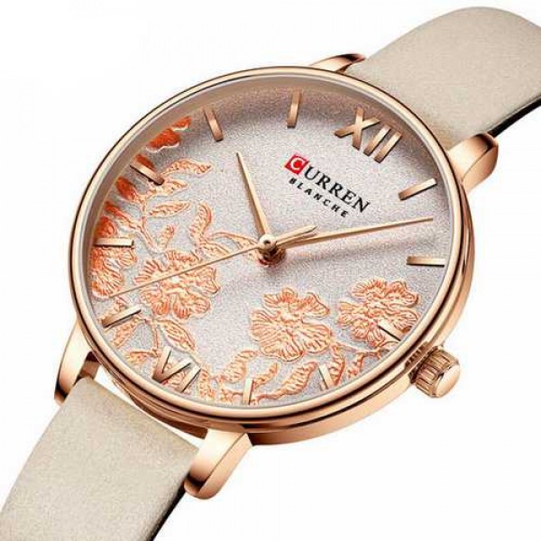 

Наручные часы Curren 9065PU Cuprum-Milk женские кварцевые + подарочная упаковка