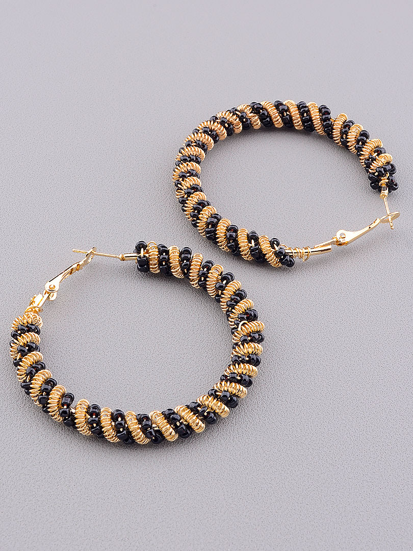 

Серьги 'FJ' Бисер 089698
