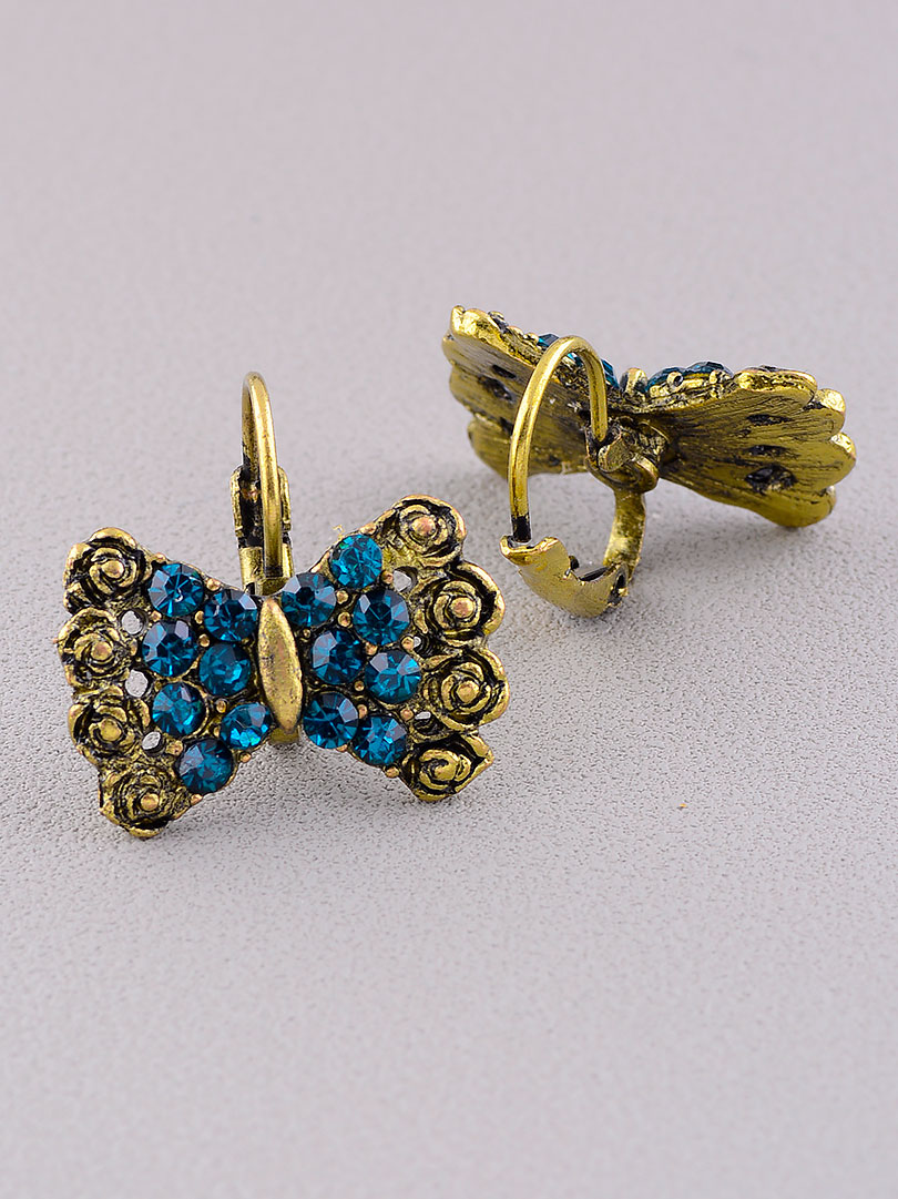 

Серьги 'Fashion' Сrystal Бижутерный сплав7,94 г. 051535