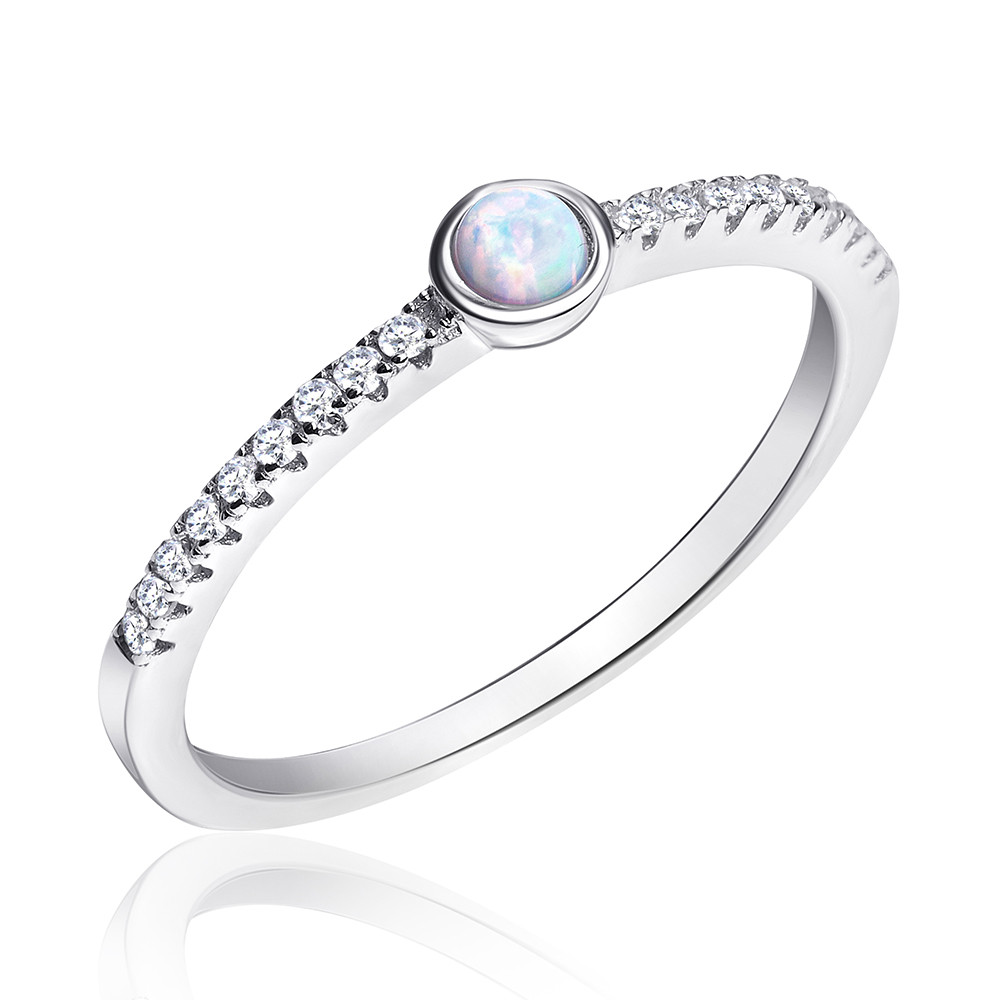 

Серебряное кольцо Сильвекс 925 17,5 (К2ОпБФ/1201-17,5)