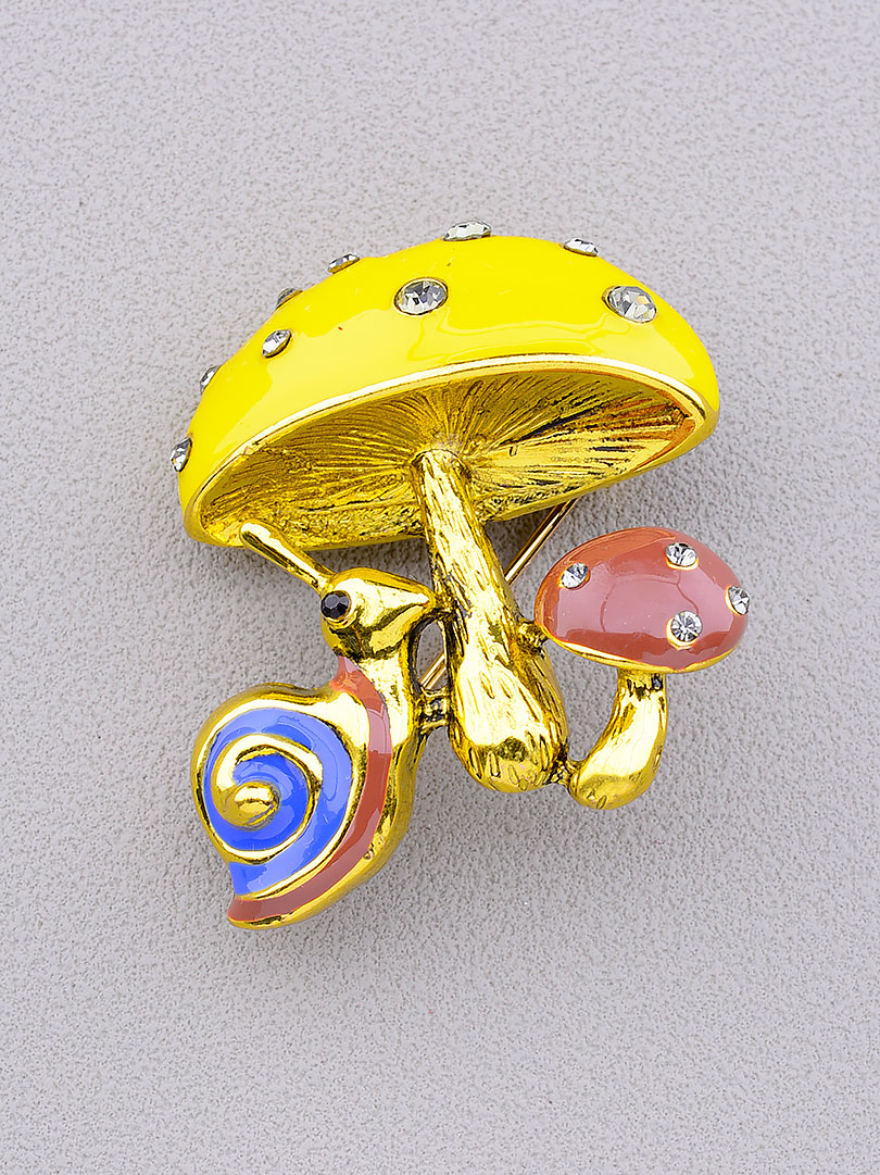 

Брошь Эмаль 'FJ' 067494
