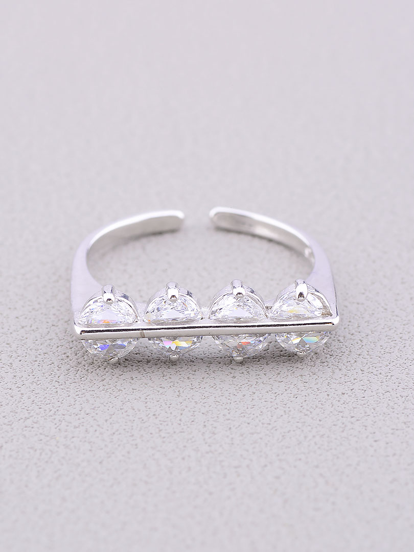 

Кольцо 'FJ' Сrystal Бижутерный сплав 031858-999