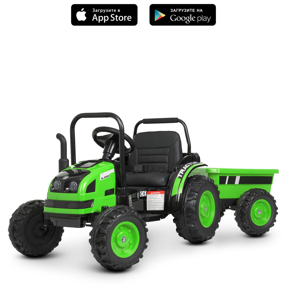 

Трактор Bambi M 4419EBLR-5 Green (M 4419EBLR)