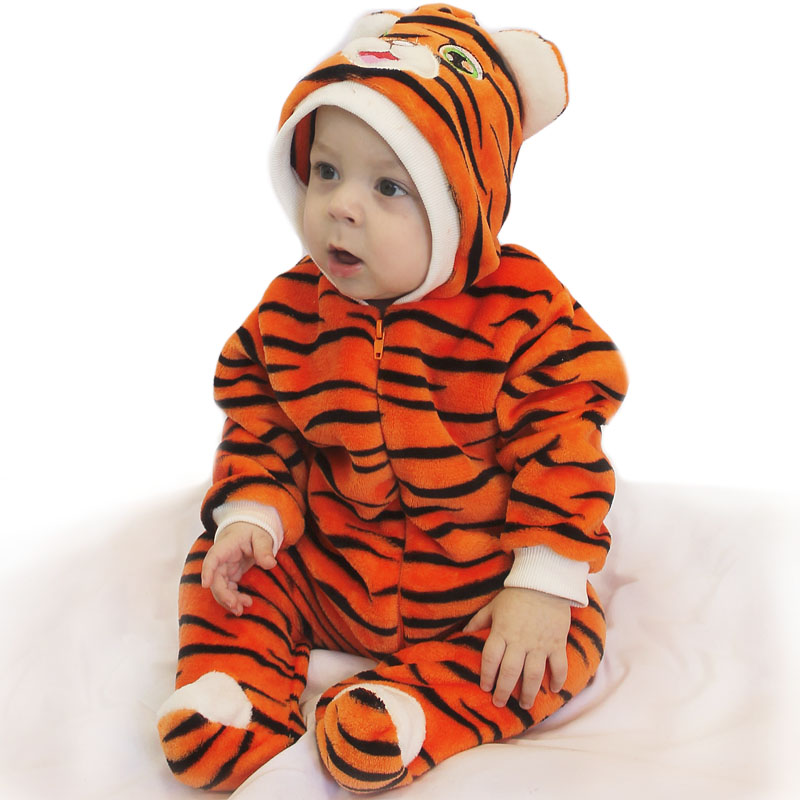 

Комбинезон махровый с капюшоном Тигр 74 см Кб20