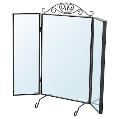 

Зеркало настольное IKEA KARMSUND 80x74 см Черный (202.949.83)