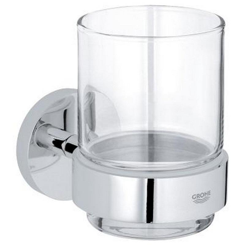 

Стакан для зубных щеток настенный Grohe Essentials 40447001 хром (34951)