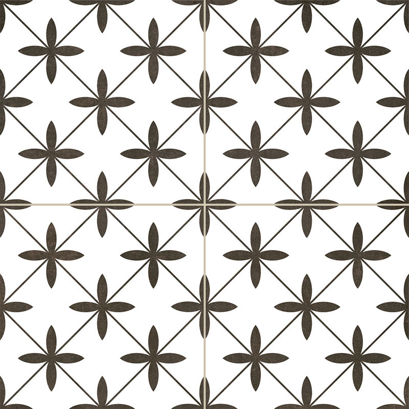 

Кафель DualGres Poole White белый 450x450 (117004)