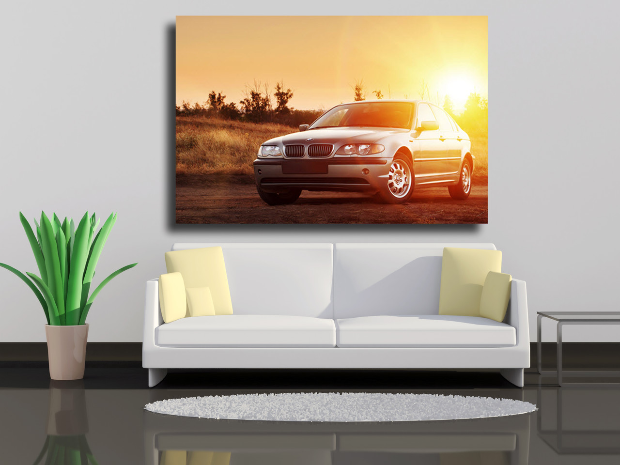 

Картины на холсте BMV E46 75х50