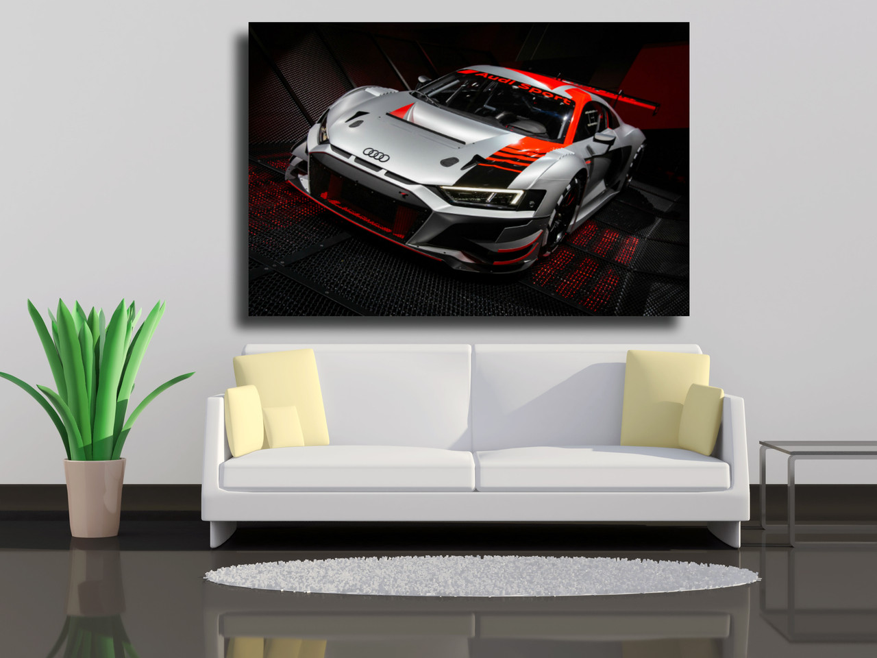 

Картины на холсте Audi R8 LMS GT3 120х80