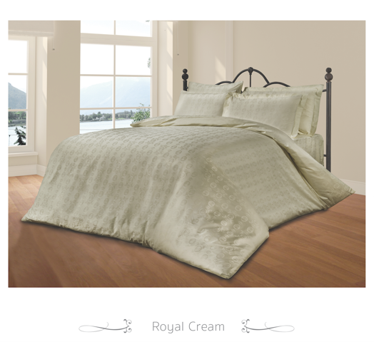 

Комплект постельного белья Le Vele Royal Cream Евро