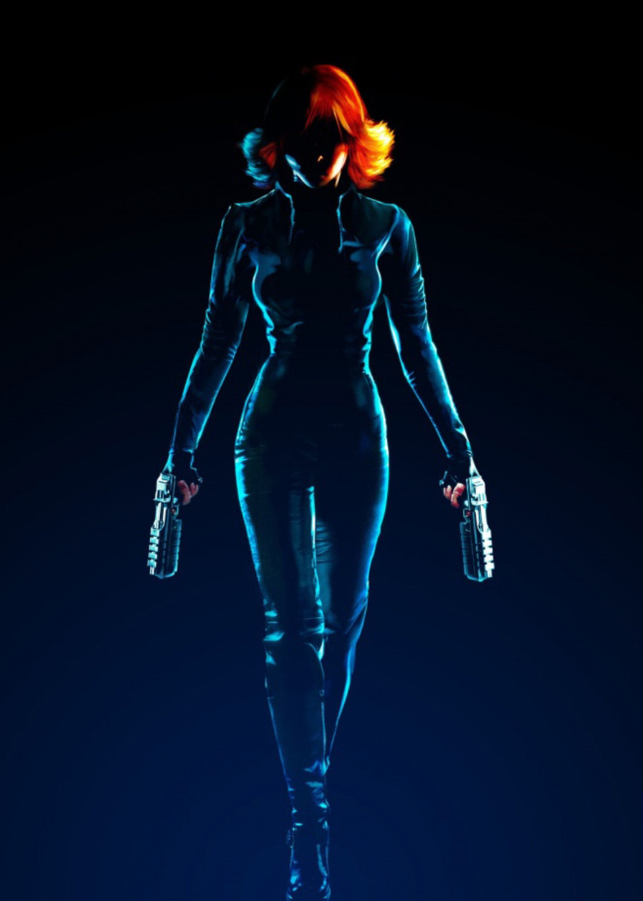Картина GeekLand Black Widow Чёрная Вдова минимализм 40х60см BW.09.067 ...