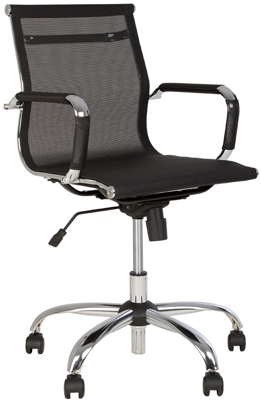 

Кресло Новый Стиль Slim ordf LB NET TILT T-01 (SLIM LB NET TILT CHR68 P T-01)