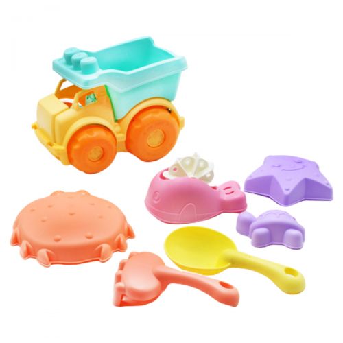 

Песочный набор SunKids Joy из мягкого пластика, с машинкой HG-777 116160