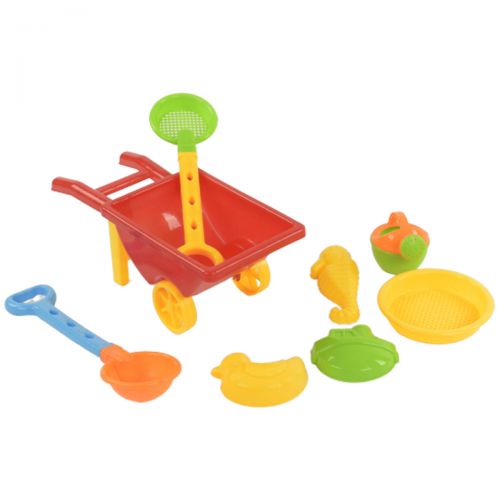 

Песочный набор SunKids Joy "Beach Toys" с тачкой 815B 10267722