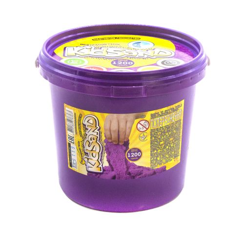 

Кинетический песок Dankotoys "KidSand", фиолетовый, 1200 г KS-01-04 22639