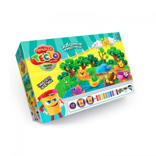 

Тесто для лепки Dankotoys "Master-Do: Забавные животные" (рус) TMD-07-03 82901